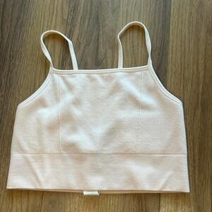 Fabletics pink crop‎ top
